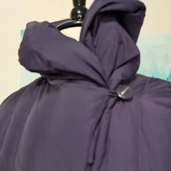 Winter! Luxe Shawl Collar Down Puffer - Picture 3 of 8